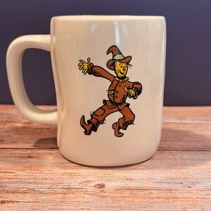 Rae Dunn wizard of Oz IF I ONLY HAD A BRAIN - Scarecrow ceramic mug